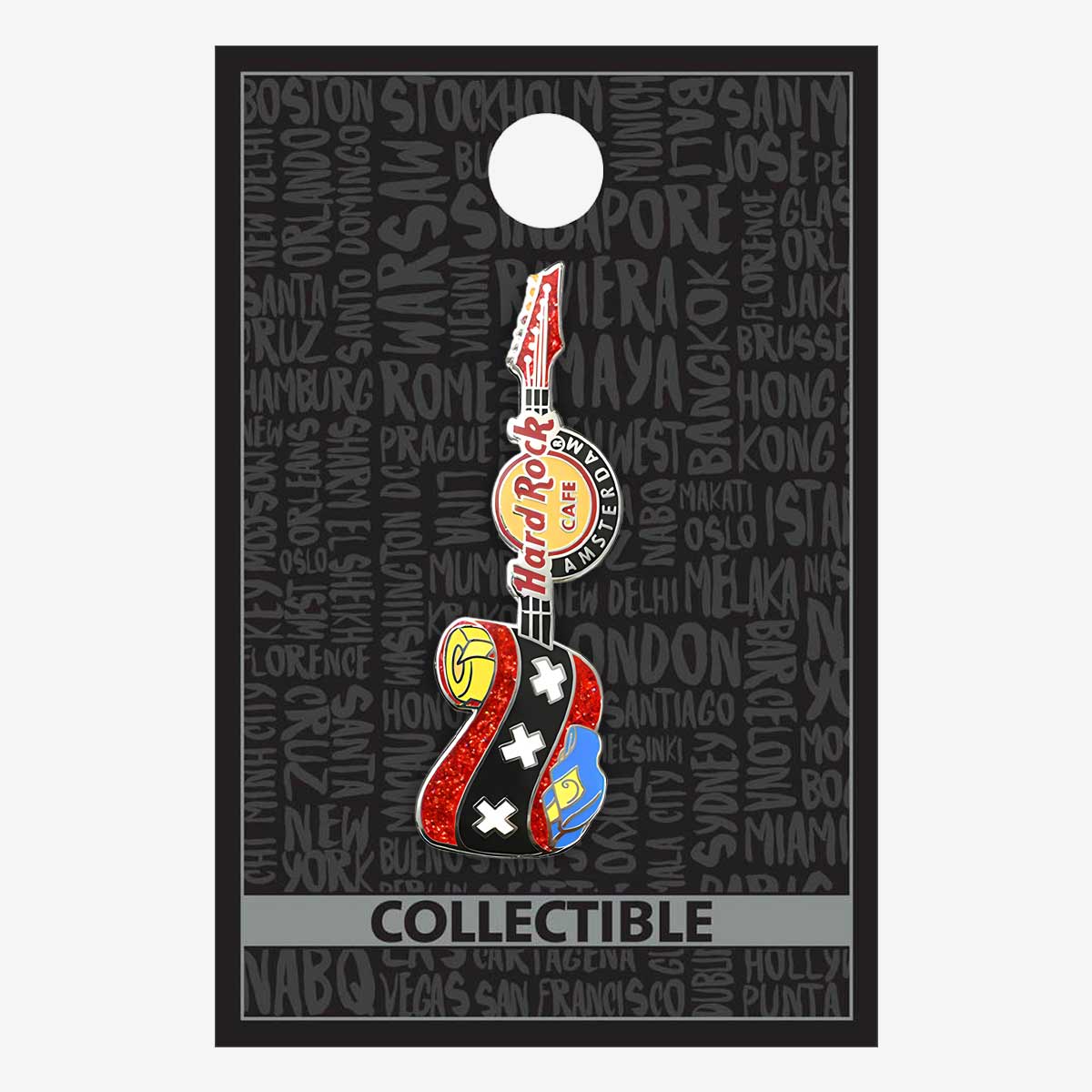 Amsterdam Clogs Guitar Pin image number 2