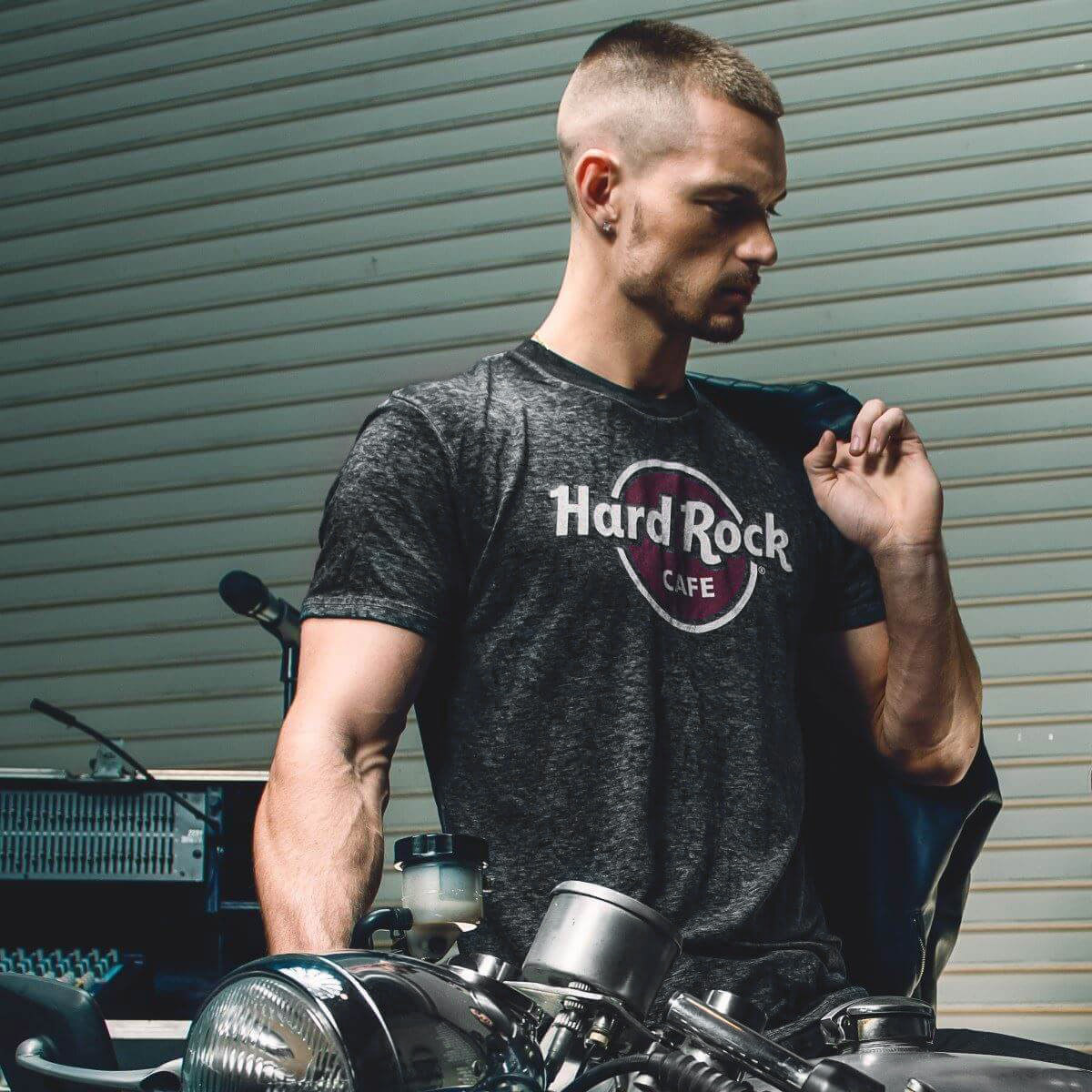 Men's Burnout Logo Tee image number 3