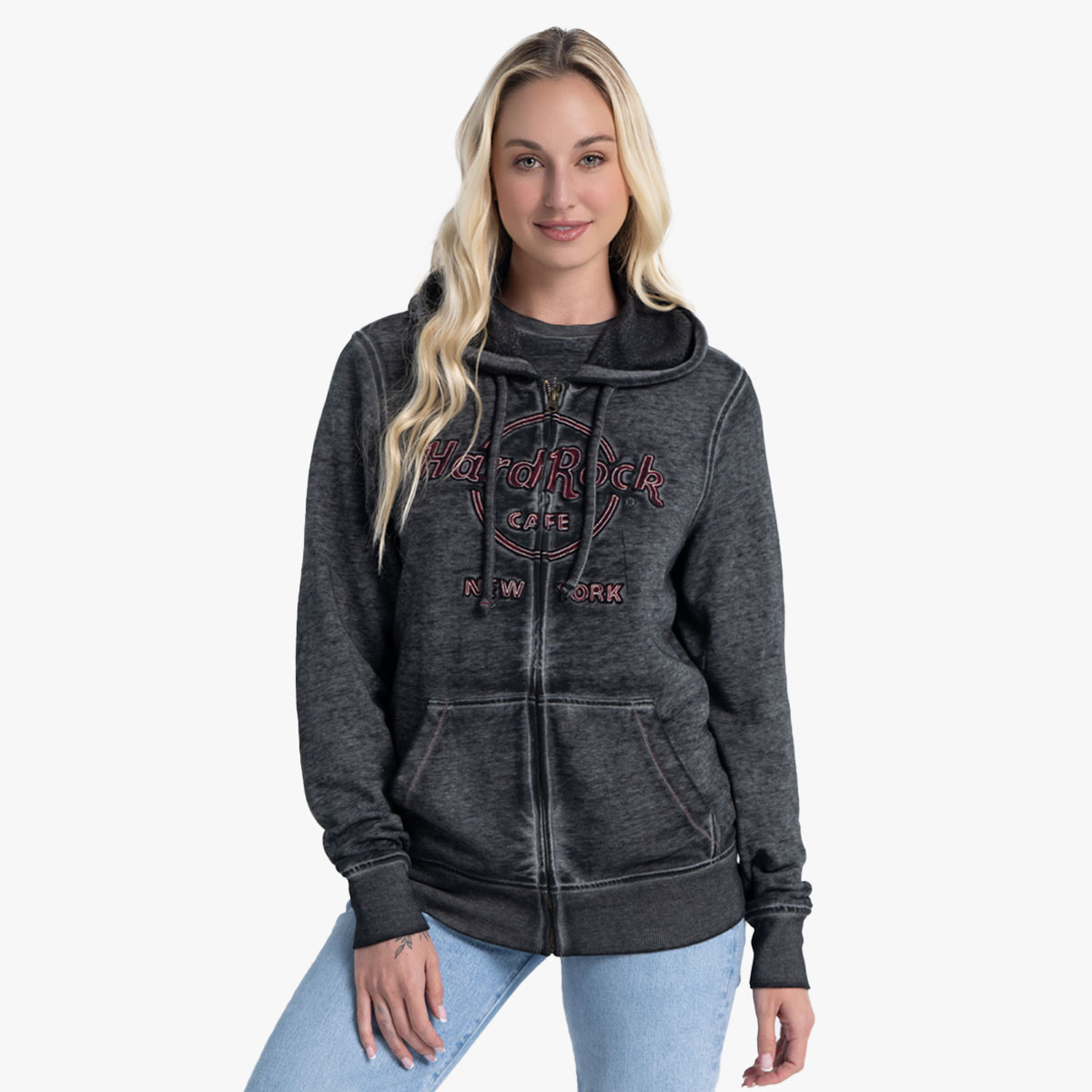 Double Burnout Zip Hoodie image number 1