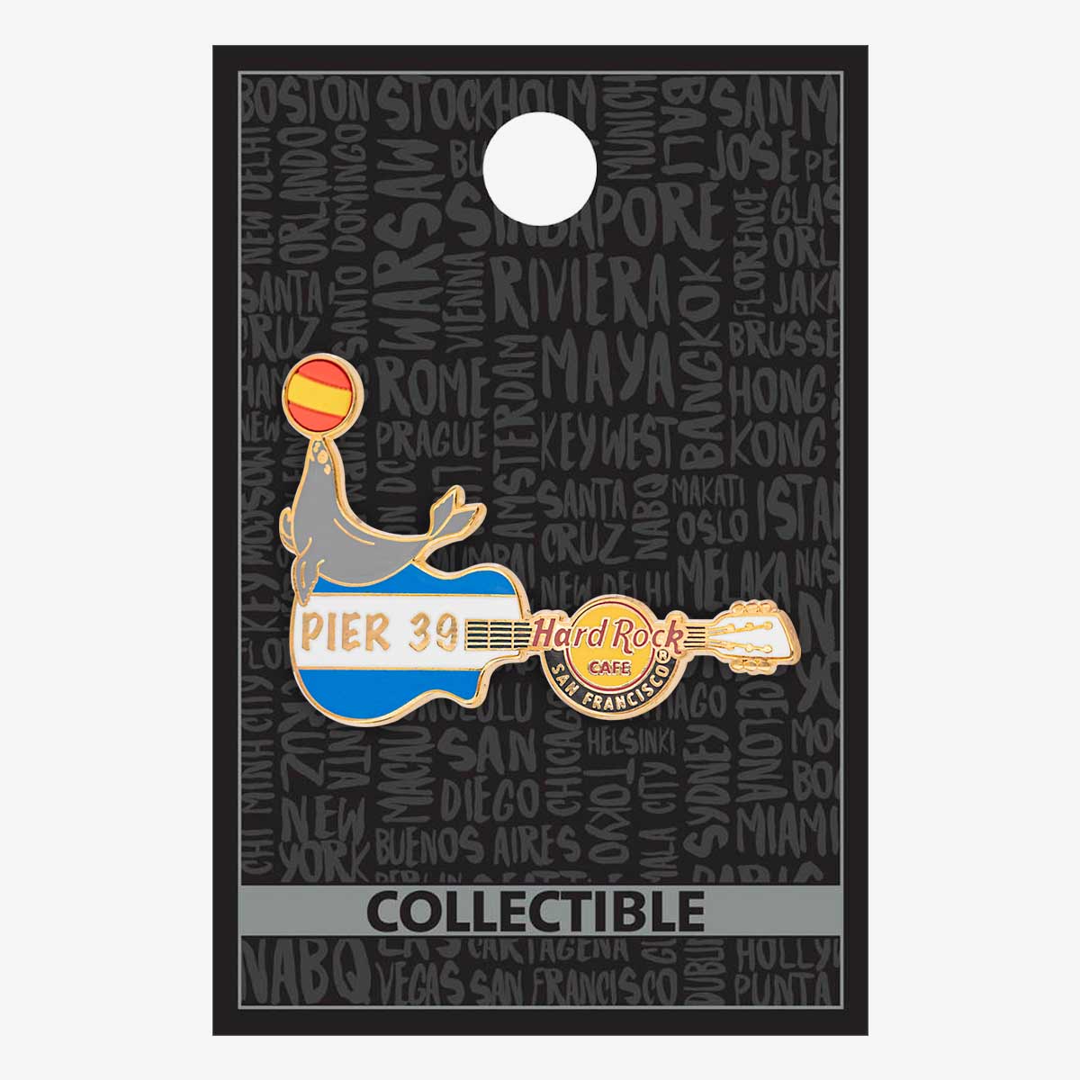 San Francisco Sea Lion Pin image number 2