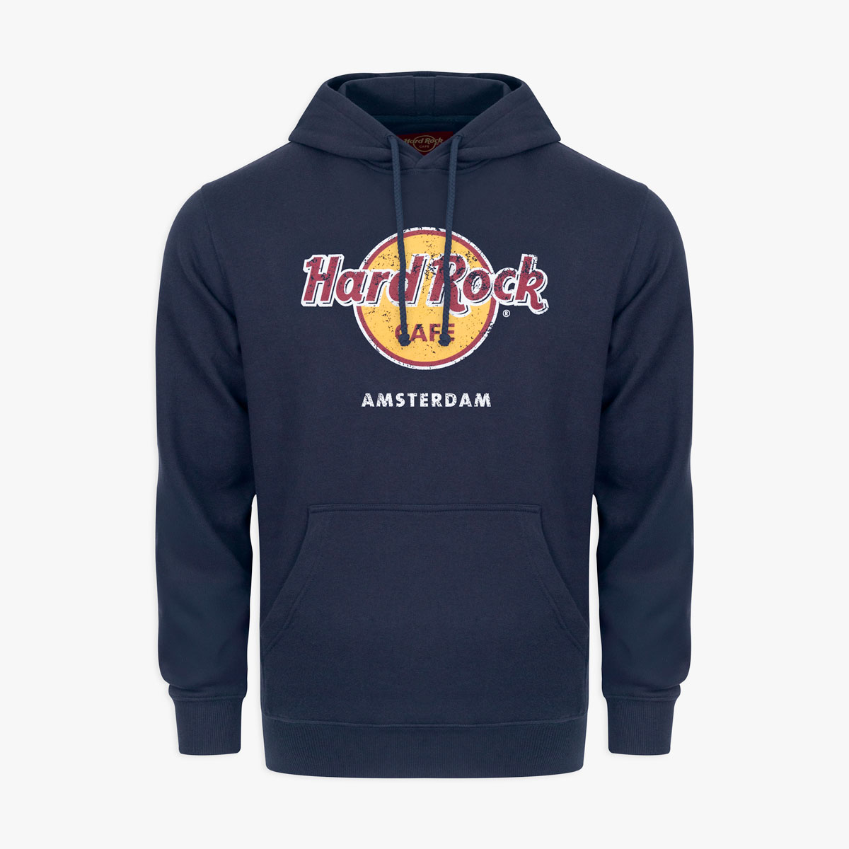 Adult Fit Classic Logo Hoodie in Navy Blue image number 1