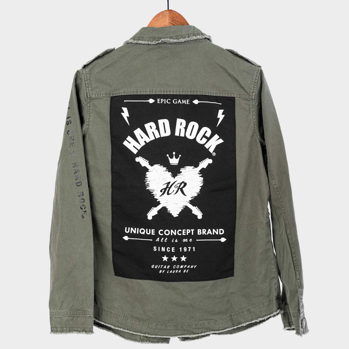 Women's Military Army Jacket image number 2