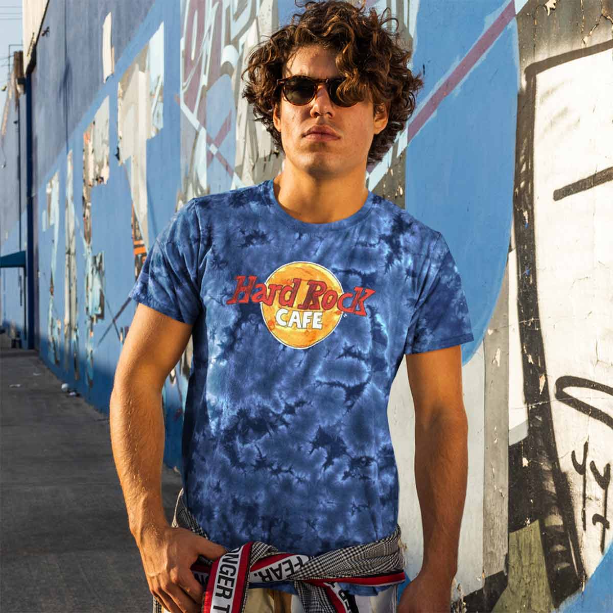 Adult Fit Heritage Tie Dye Tee image number 1