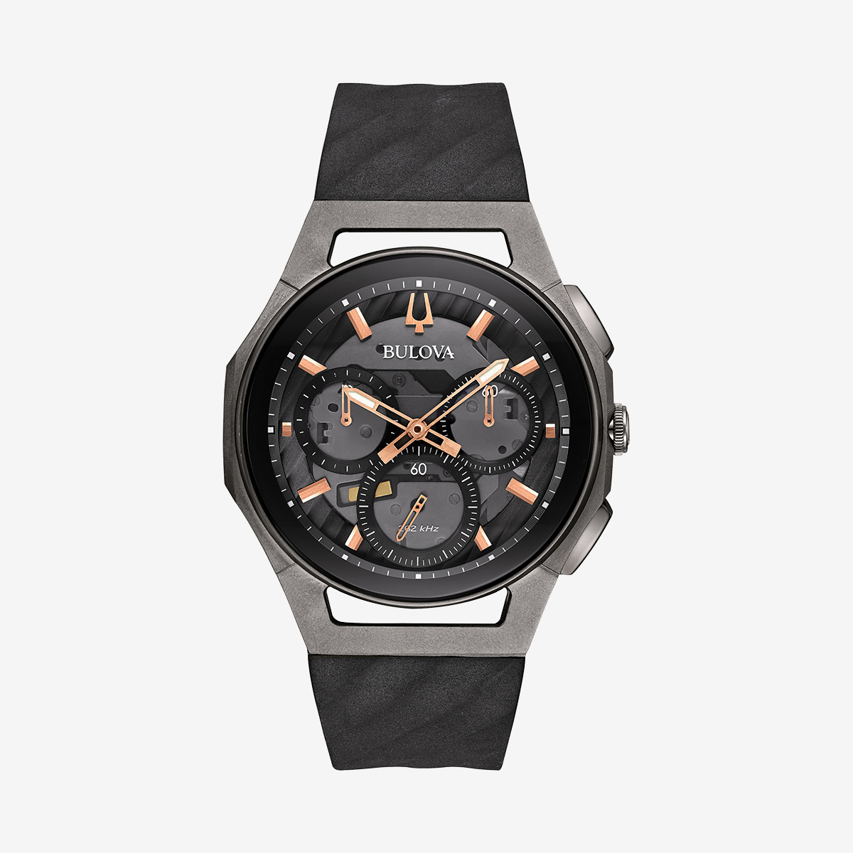 Bulova Mens CURV Titanium Chronograph 98A162 image number 1