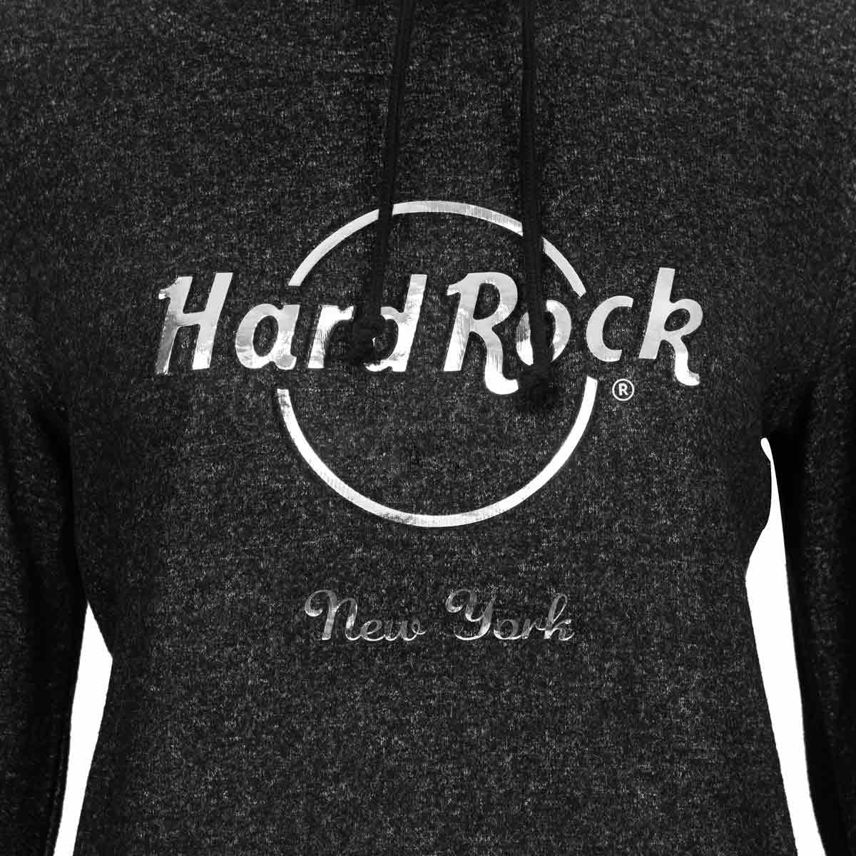 Women's Silver Foil Logo Thumb Hole Hoodie image number 3