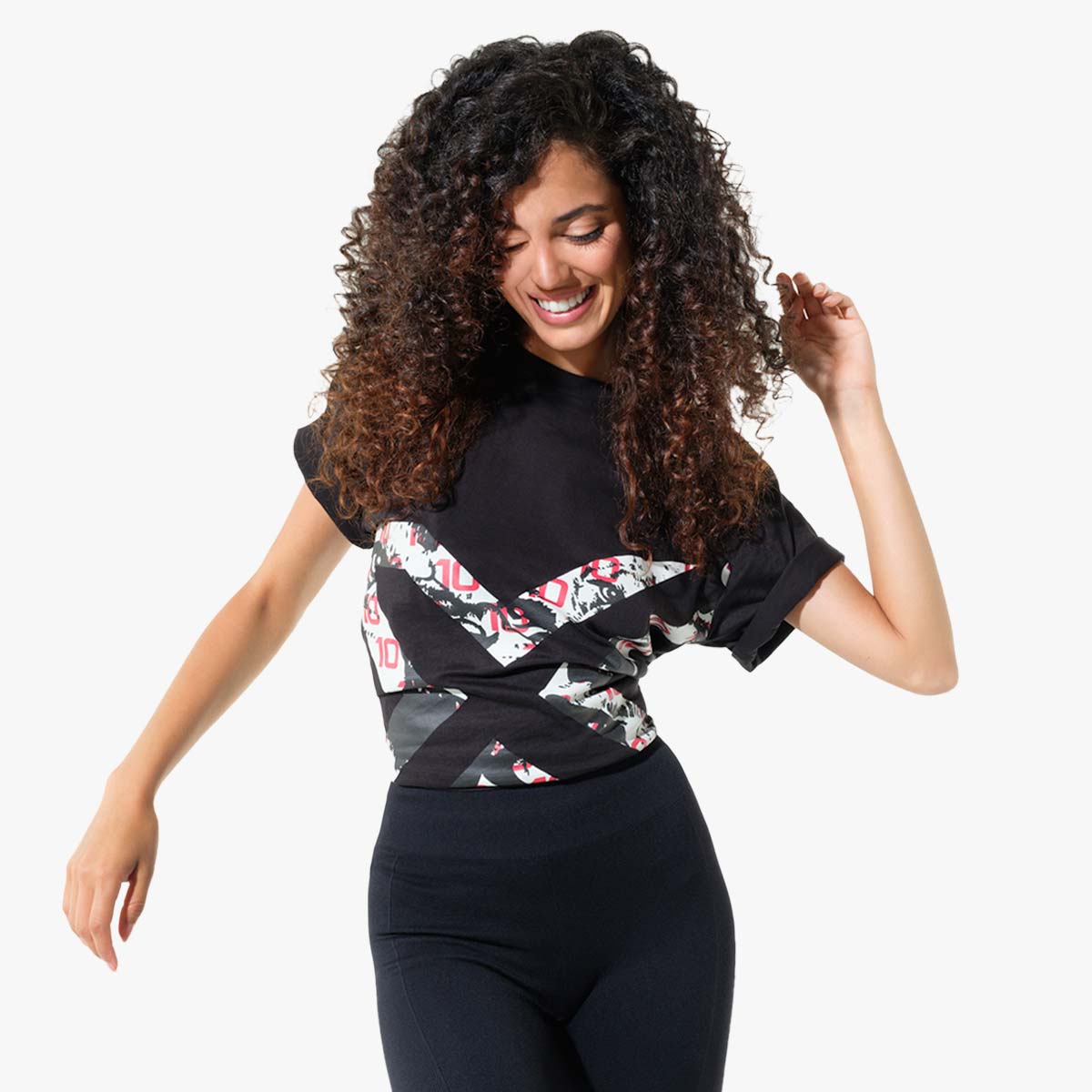 Messi x Hard Rock Crew Tee in Black image number 2