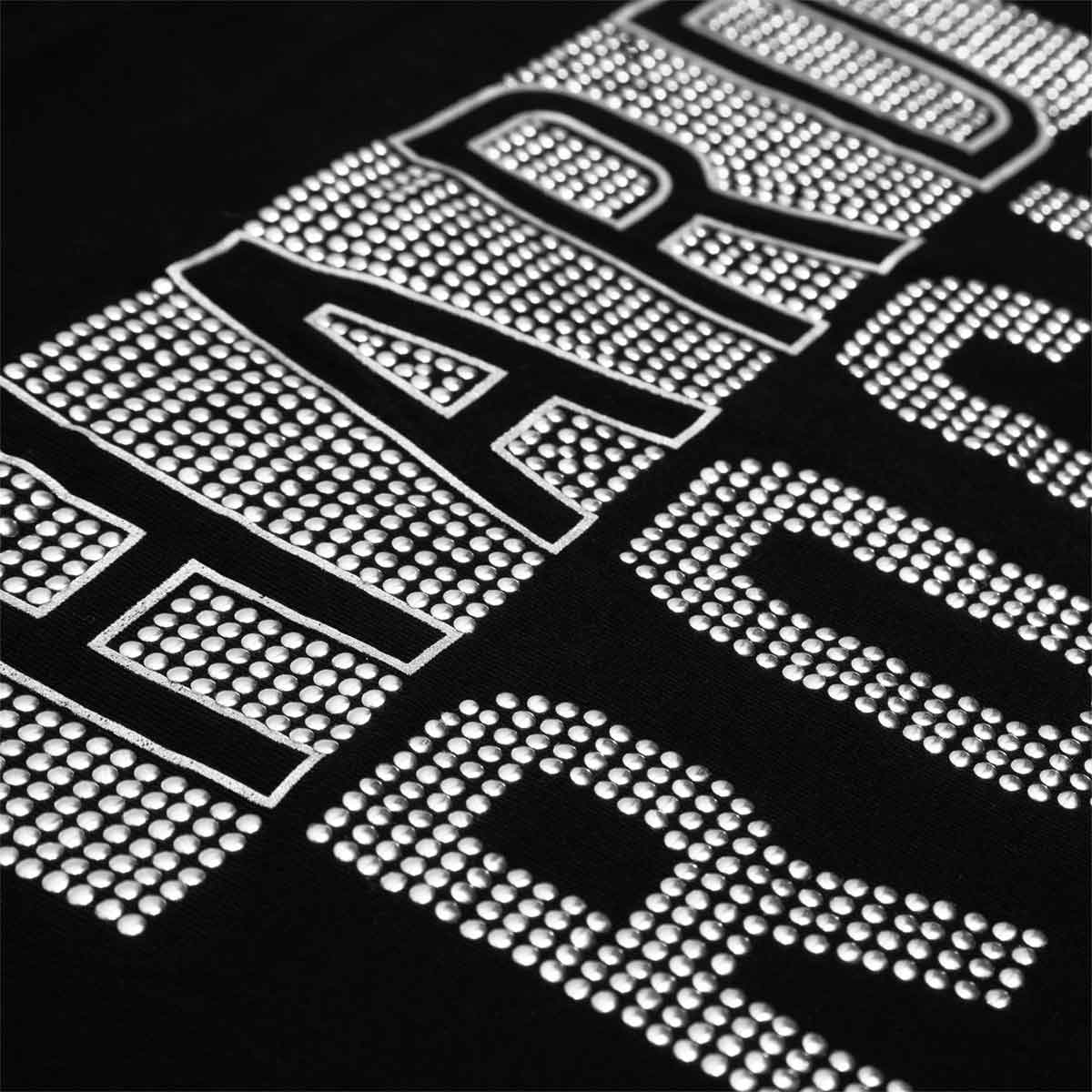 Ladies Fit Metallic Silver Studs LogoTee image number 5