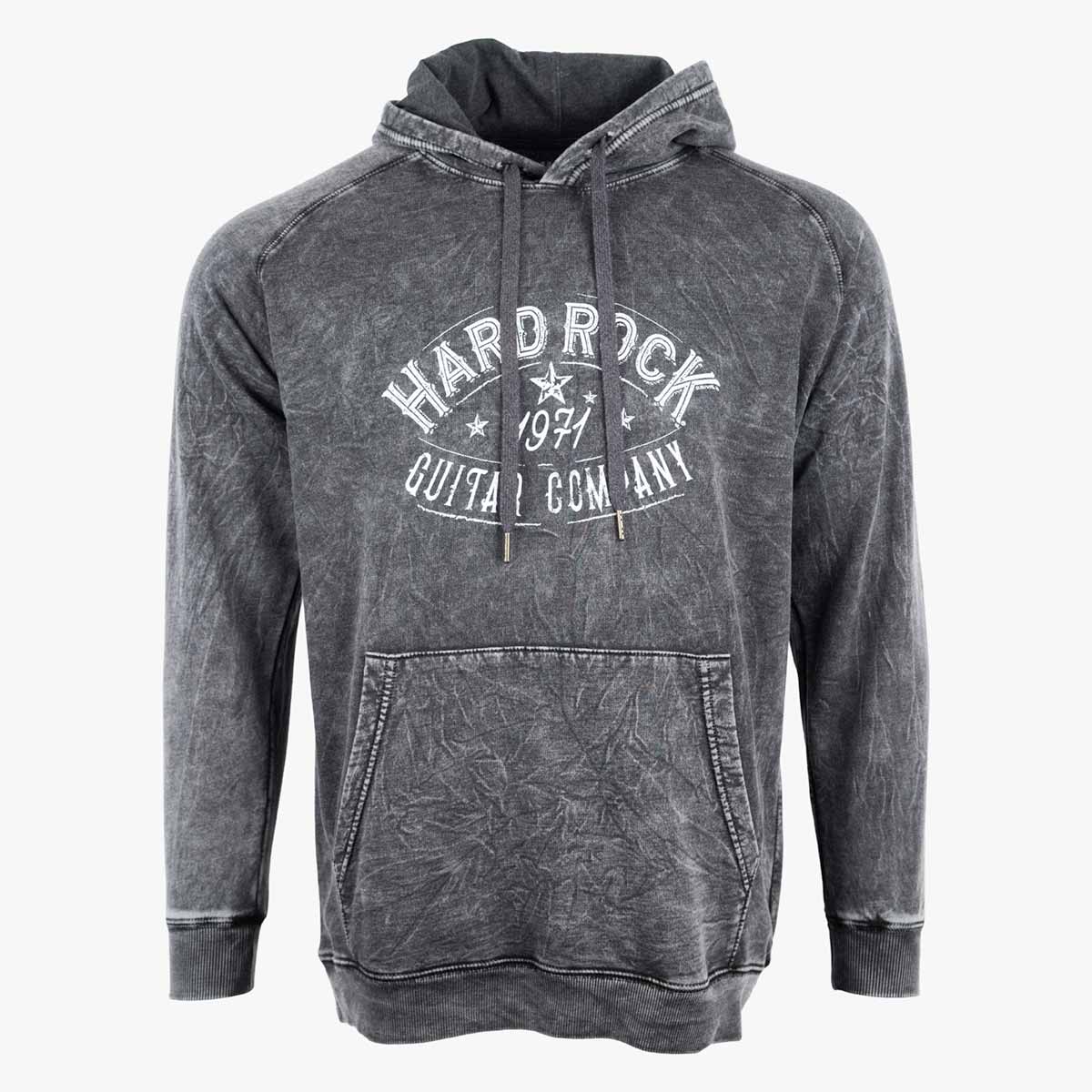 Guitar Company Pullover with Skull Design in Vintage Black image number 3