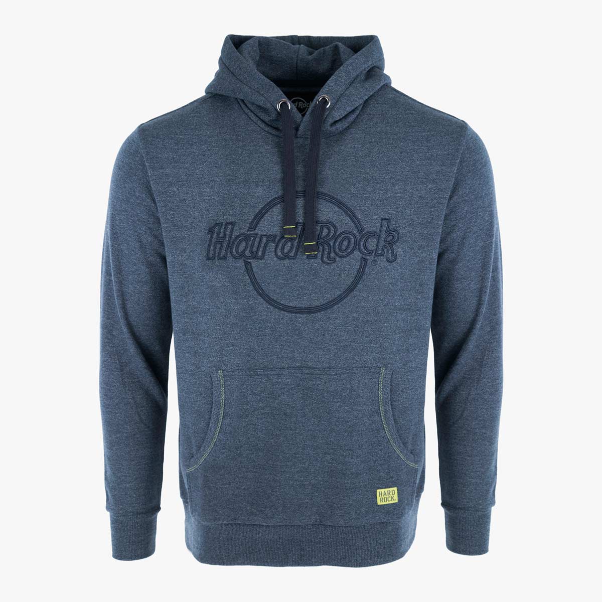 Adult Fit Raised Embroidered Logo Hoodie in Denim Blue image number 1