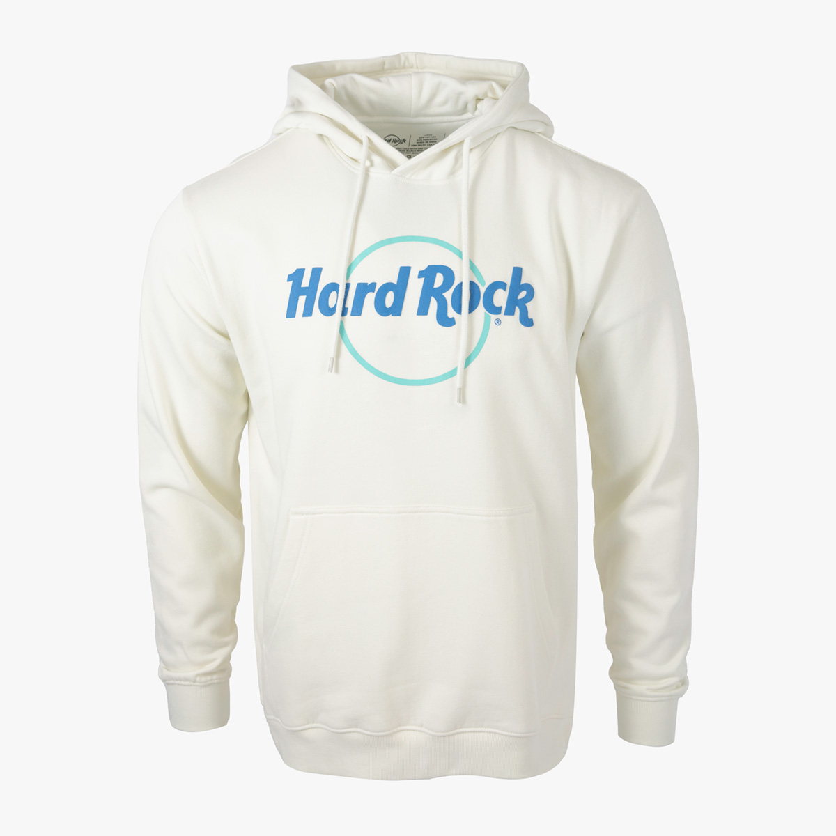 Adult Fit Pop of Color Fleece Hoodie in Cannoli Cream image number 3