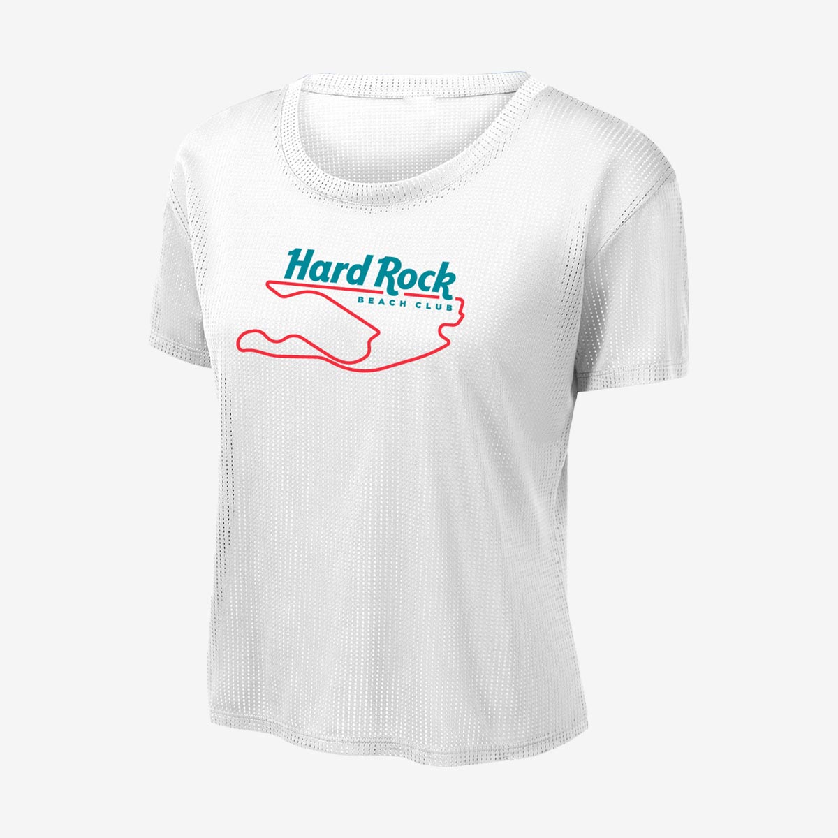 Hard Rock Stadium Beach Club Tech Tee in White image number 1