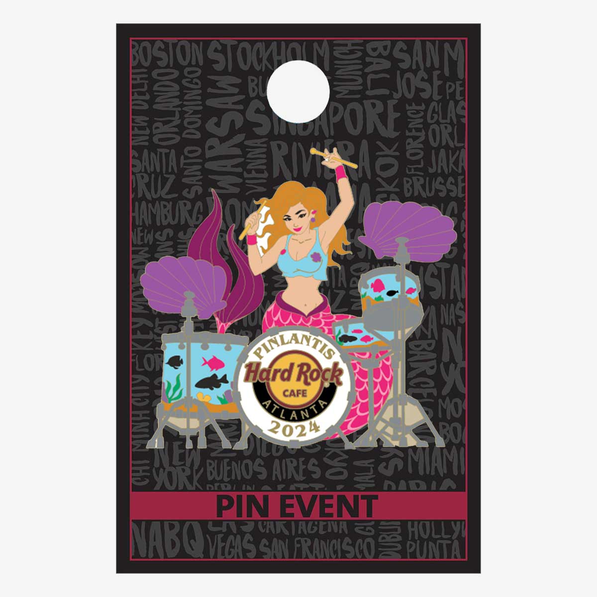 Pinlantis 2024 Limited Edition Atlanta Pin image number 2