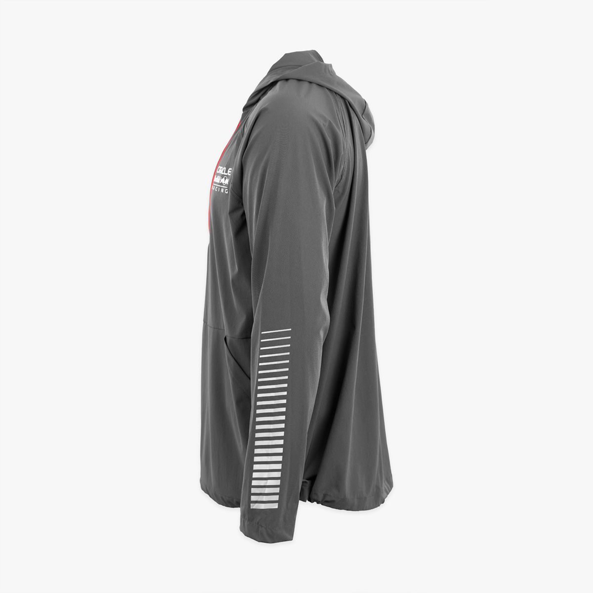 Oracle Red Bull Racing Grey Hooded Quarter Zip image number 2
