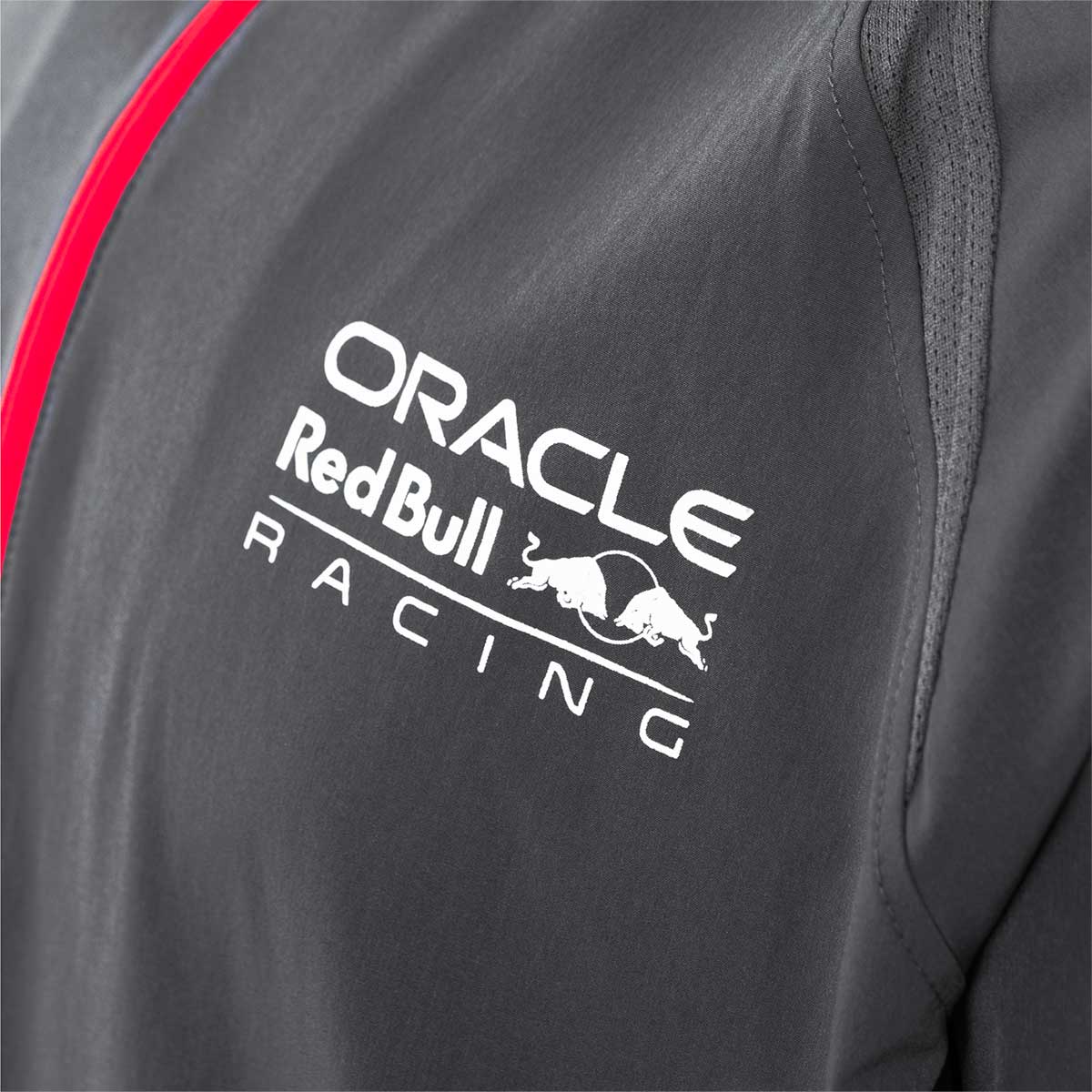 Oracle Red Bull Racing Grey Hooded Quarter Zip image number 5