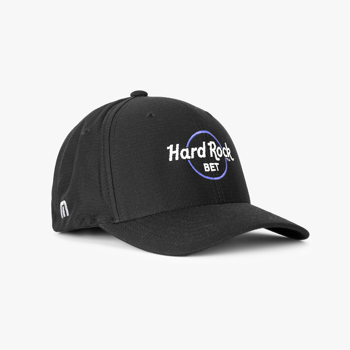 Adult Fit Hard Rock BET x Travis Mathew Widder 2.0 Mesh Hat in Black image number 3