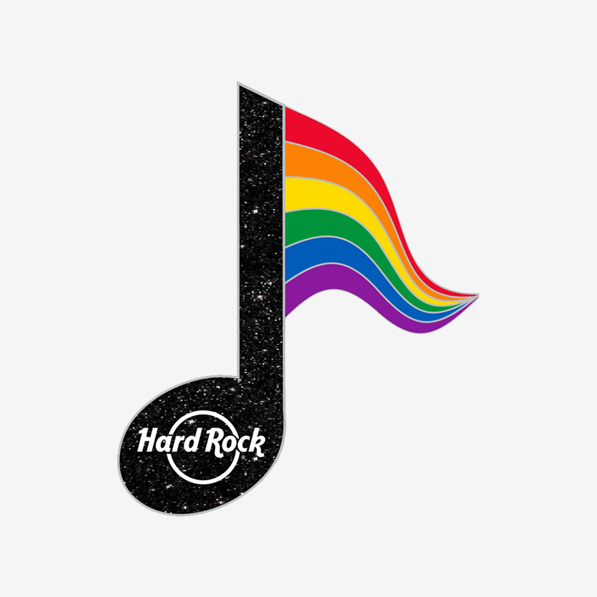 Limited Edition Music Note 2025 Pride Pin image number 1