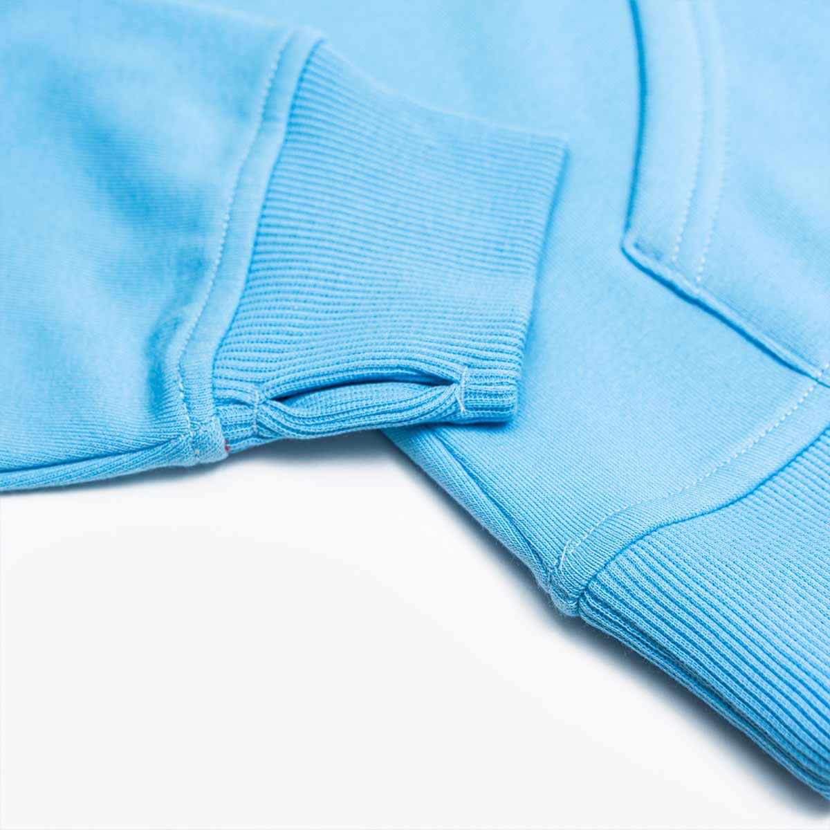 Cross Guitars Asana Half-Zip Hoodie in Summer Sky image number 7