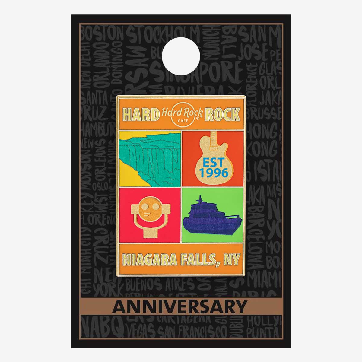 Niagara Falls 29th Anniversary Pin image number 2