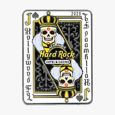 Limited Edition Hollywood, FL Sugar Skull 2025 Pin