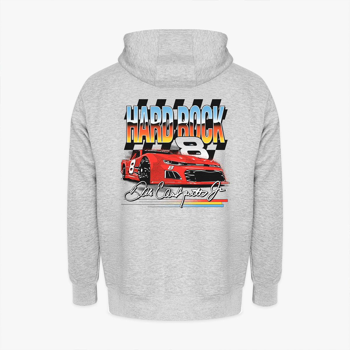 Dale Earnhardt Jr. Chrome Zip Hoodie in Gray image number 1