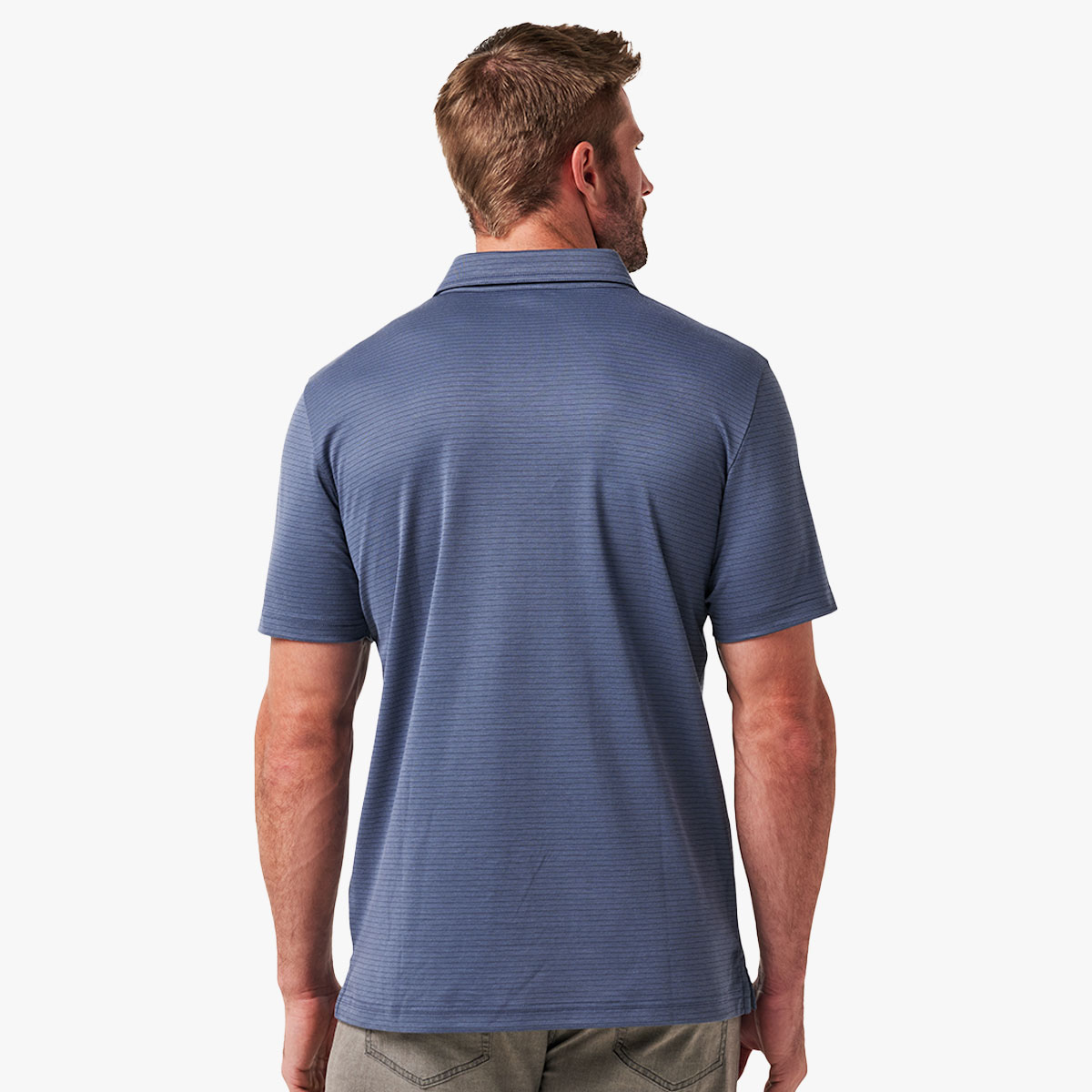 Travis Mathew The Zinna 2.0 Polo in Indigo image number 3