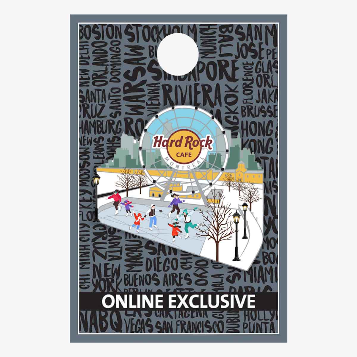 Online Exclusive Montreal Ferris Wheel Pin image number 2