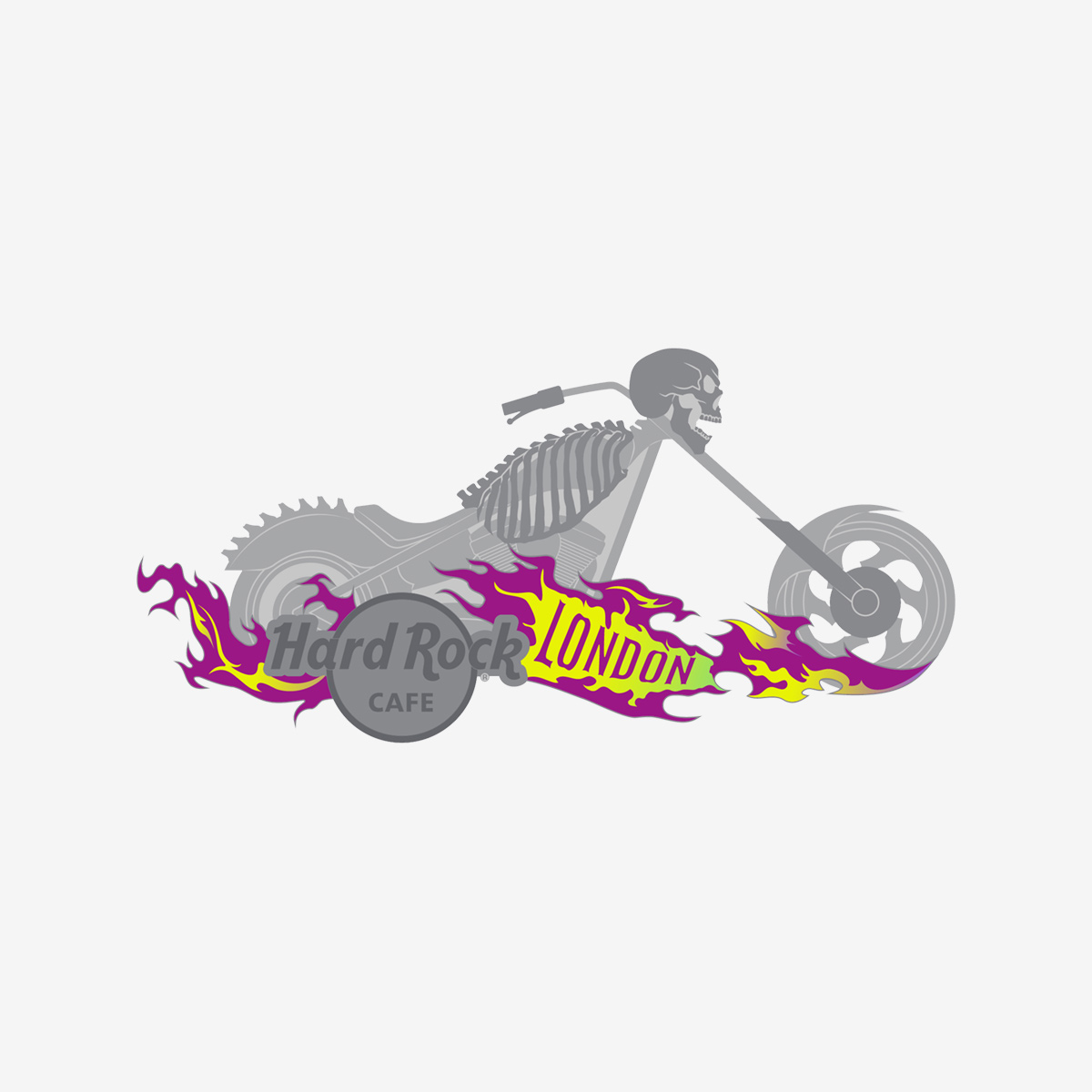 Limited Edition 3D Chopper Bike Pin Series image number 1