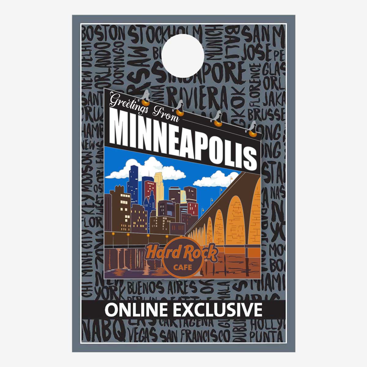 Online Exclusive Minneapolis Land of Murals Pin image number 2