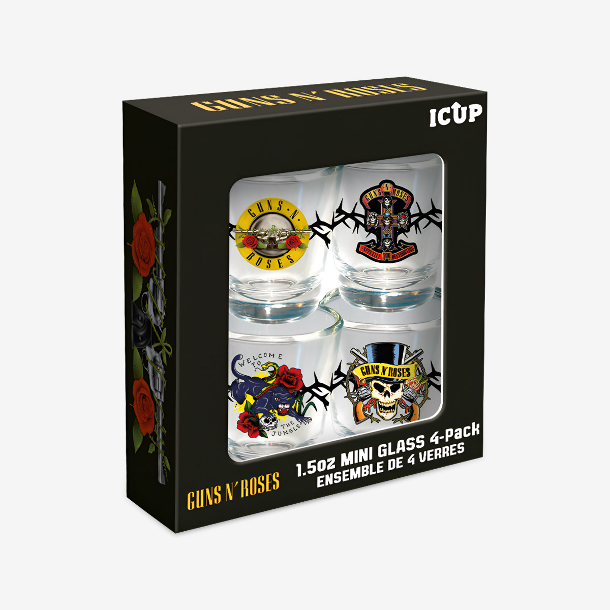 Guns N' Roses Mini Glass Set image number 1