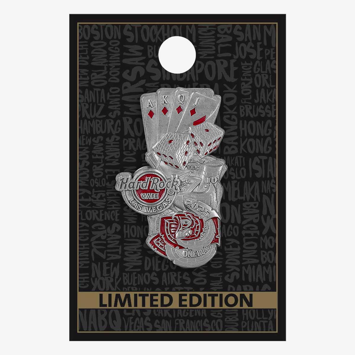 Limited Edition Las Vegas Poker Snake Pin image number 2