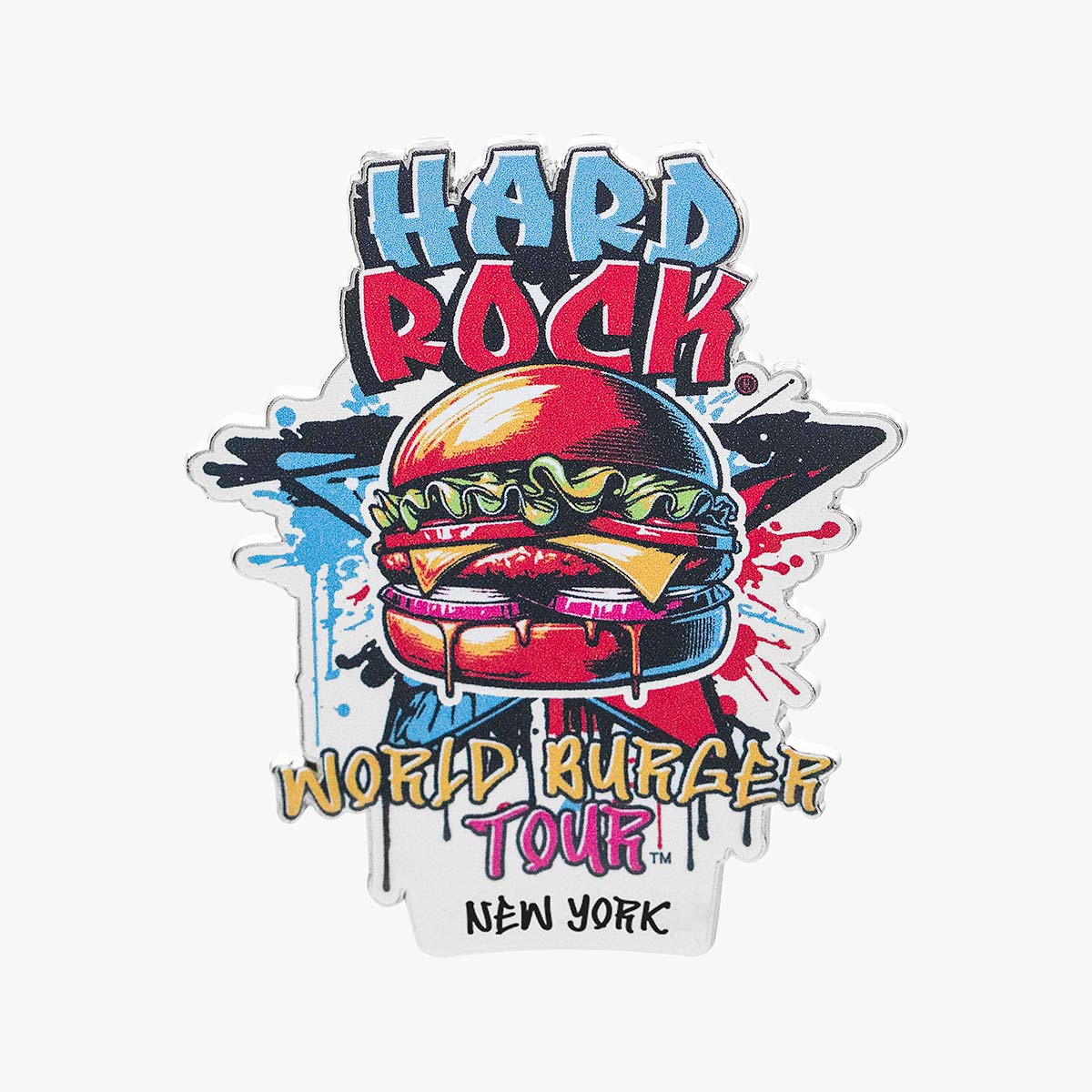 Collectible World Burger Tour 2025 Pin image number 1