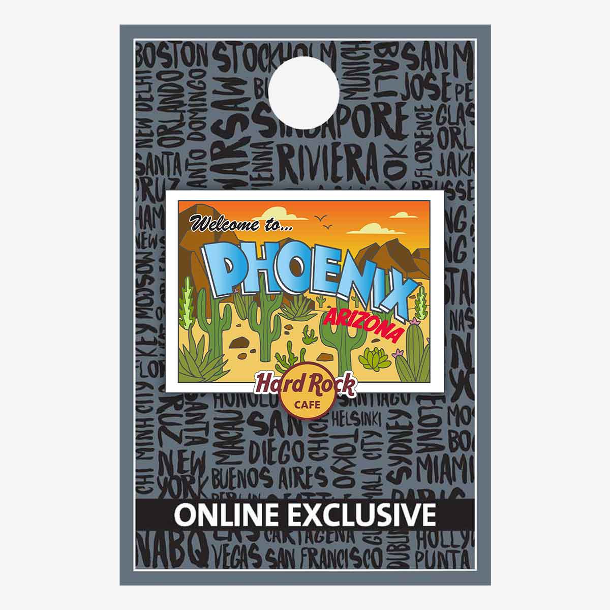 Online Exclusive Limited Edition Phoenix Postcard Pin image number 2