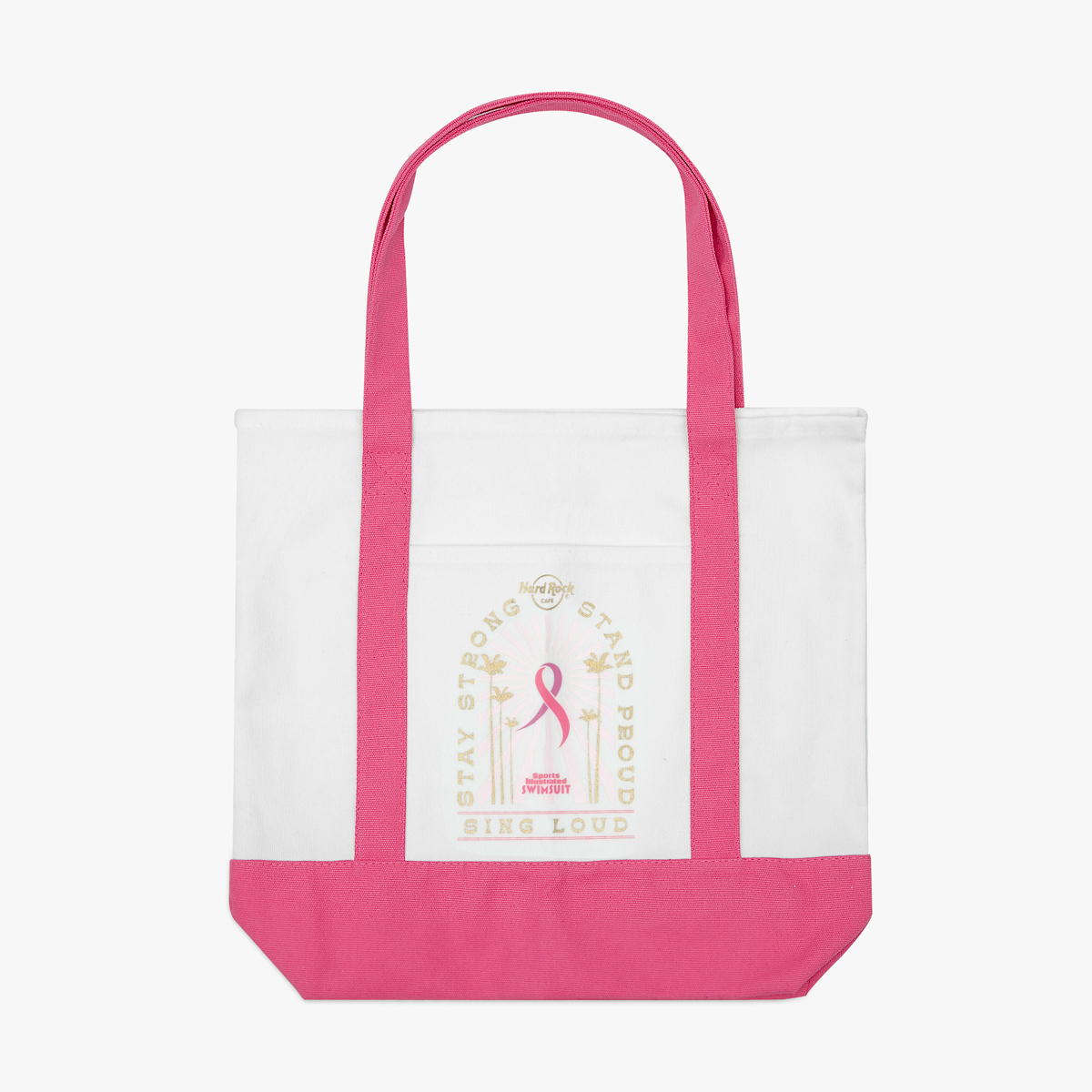 Pinktober 2025 Tote Bag in White image number 2