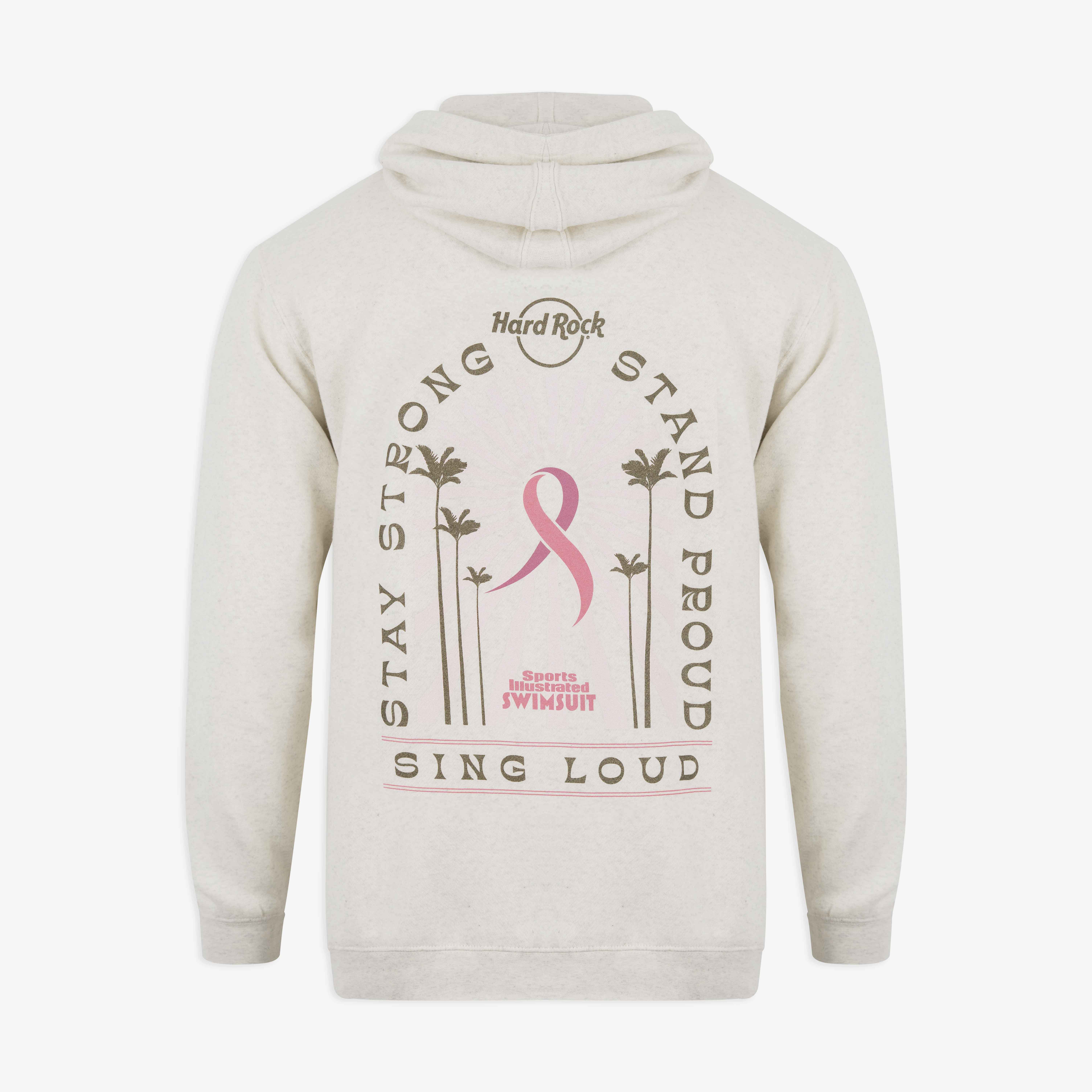 Pinktober 2025 Unisex Pullover Fleece Hoodie in Natural Heather image number 1