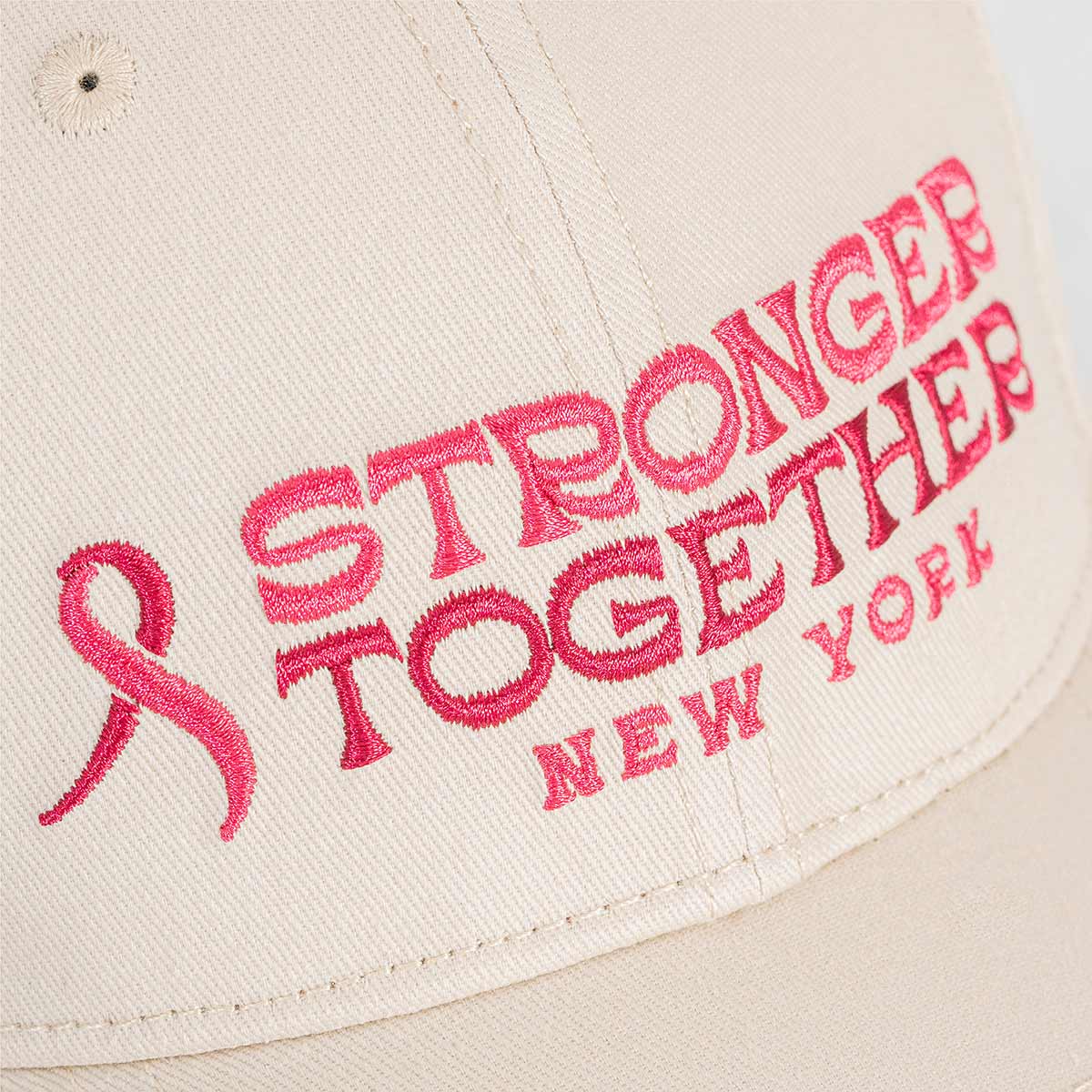 2025 Pinktober Hat in Natural Heather image number 2