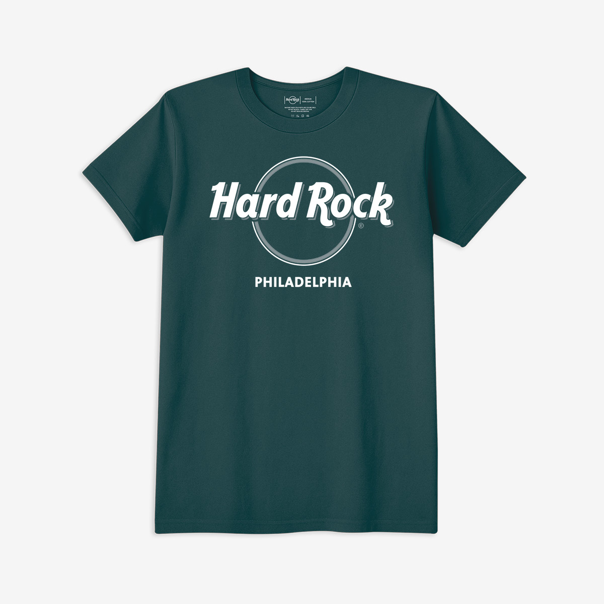 Adult Fit Football Colors Classic Logo Tee image number 1